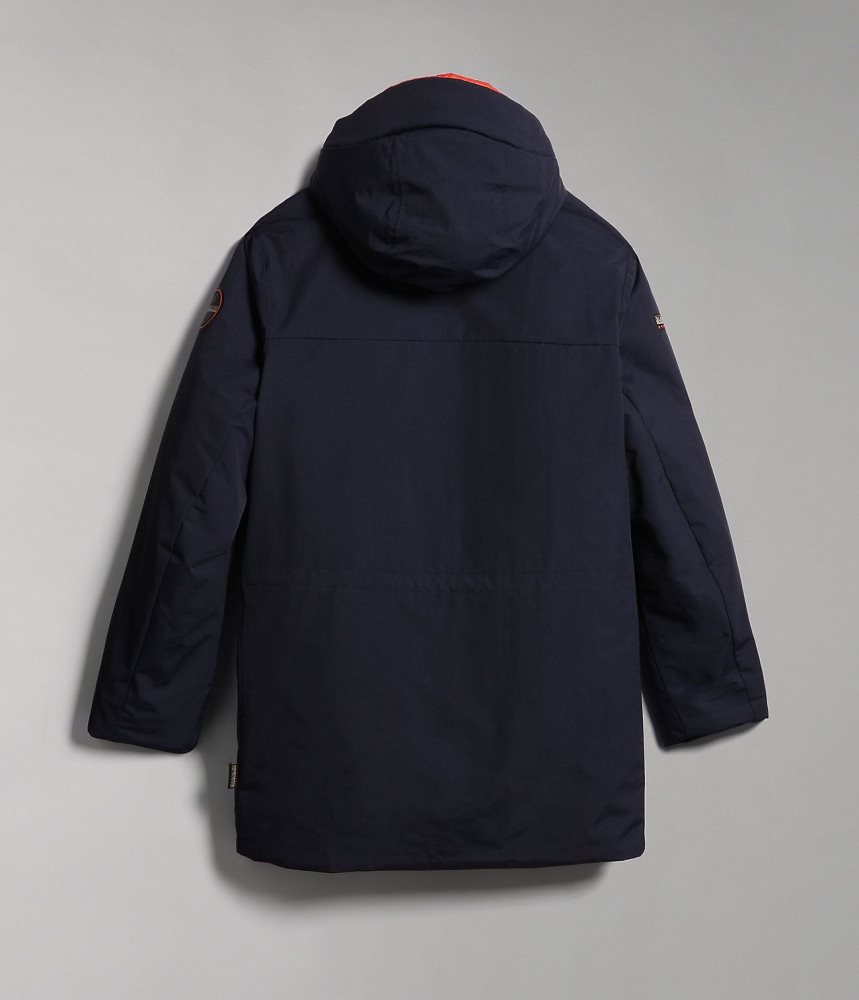 Napapijri Rankine Parka Jacket Muške Parka Jakne Tamno Plave | QHVC-91072