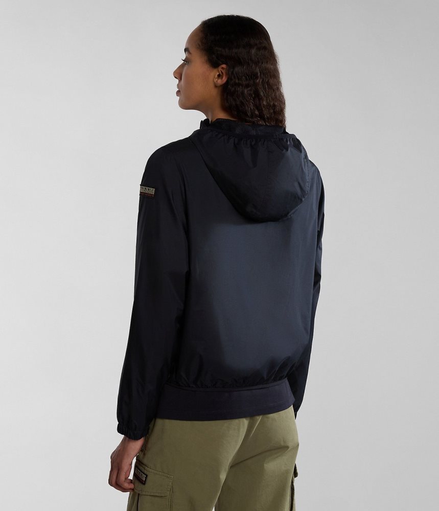 Napapijri Raymi Short Jacket Ženske Short Jackets Crne | YKDA-41908