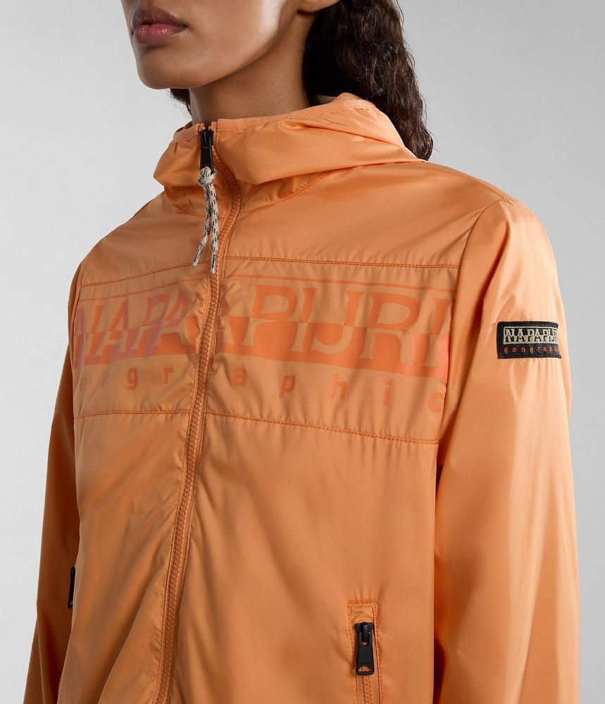 Napapijri Raymi Short Jacket Ženske Vjetrovka Narančaste | ATXQ-32074