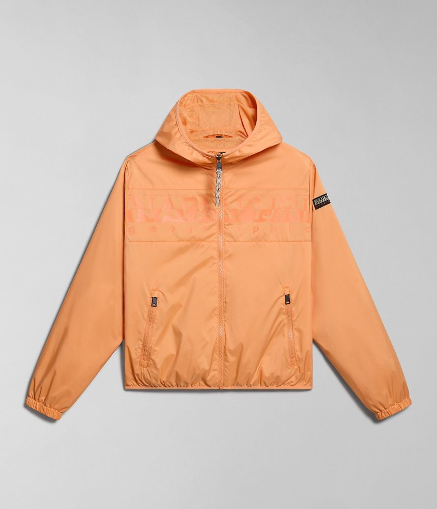 Napapijri Raymi Short Jacket Ženske Vjetrovka Narančaste | ATXQ-32074