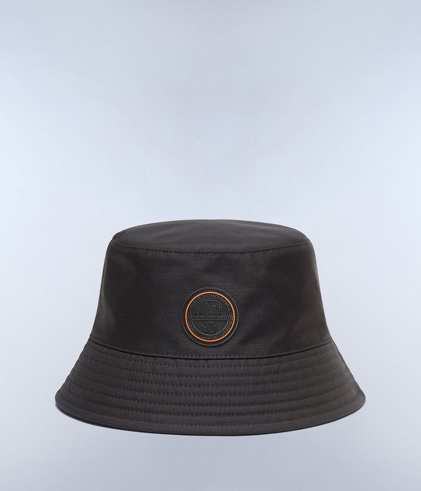 Napapijri Reuss Bucket Hat Muške Šeširi Crne | XYZH-38149