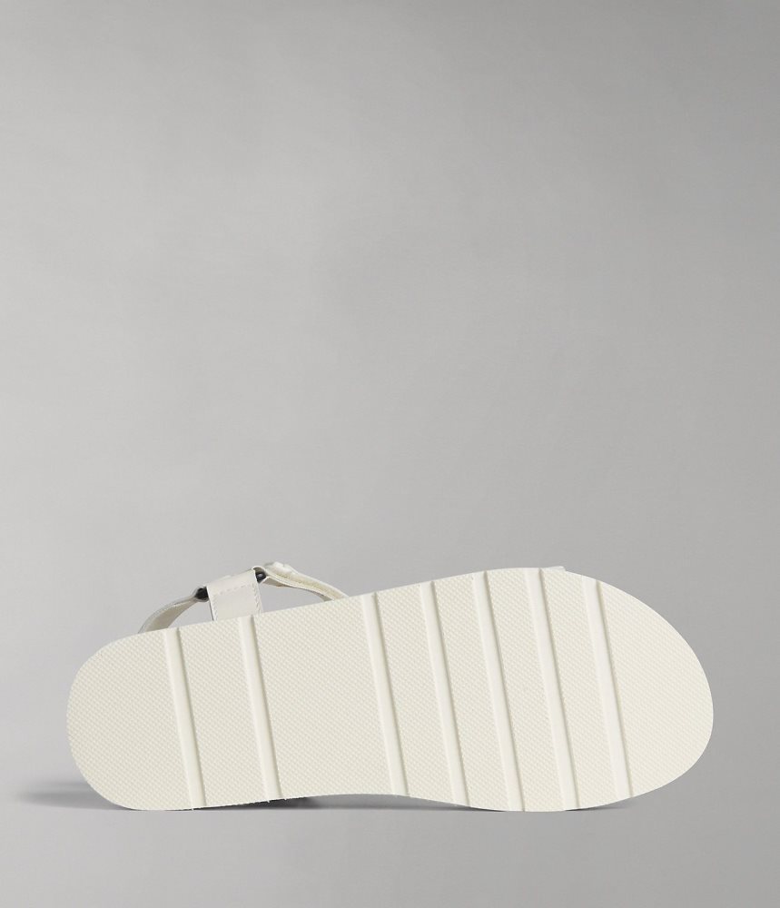 Napapijri Ripstop Dahlia Sandals Ženske Sandale Bijele | BOSF-41236