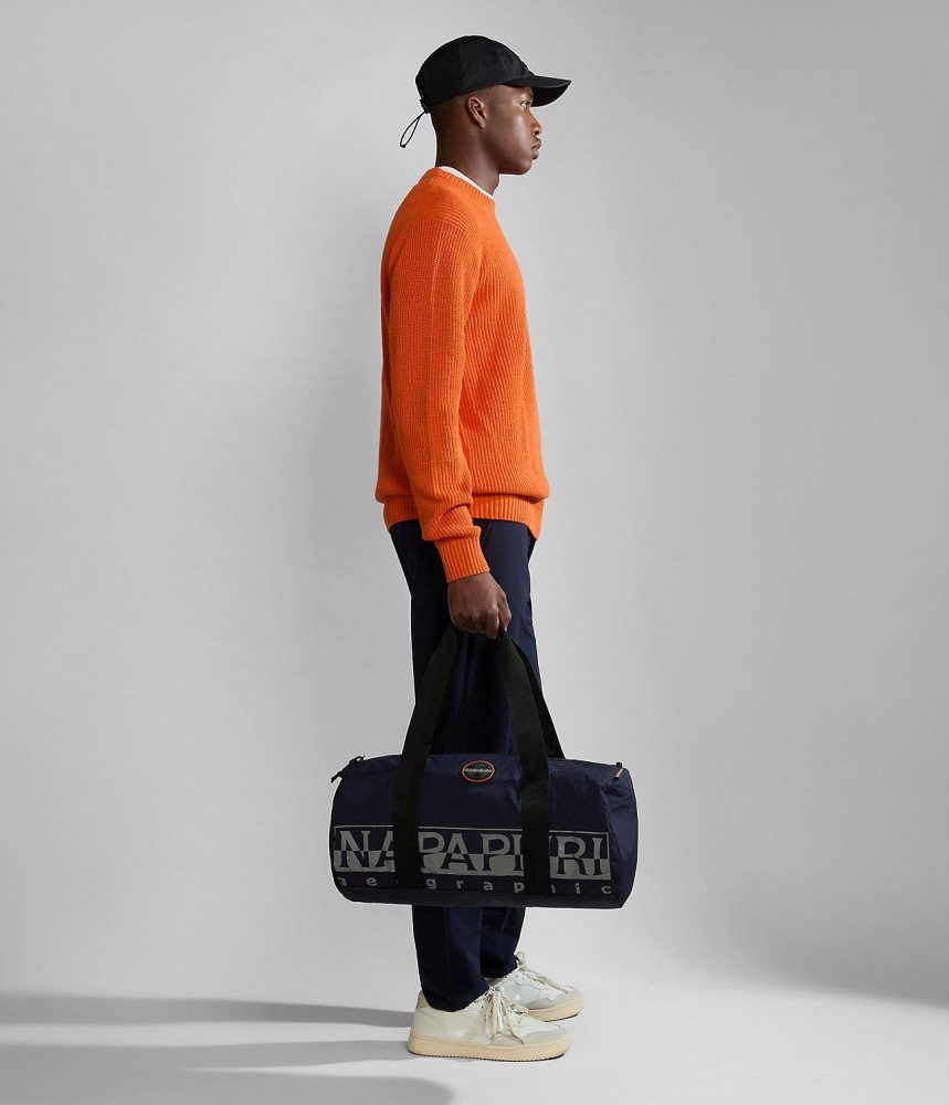 Napapijri Salinas Small Duffle Bag Muške Torba Duffle Tamno Plave | UMAC-75409