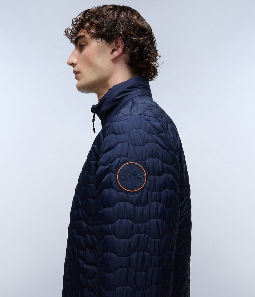 Napapijri Sarine Puffer Jacket Muške Puffer Jakna Tamno Plave | ZGVK-43168