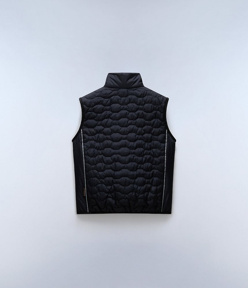 Napapijri Sarine Vest (4-16 YEARS) Dječje Gilet Crne | GQVF-49280