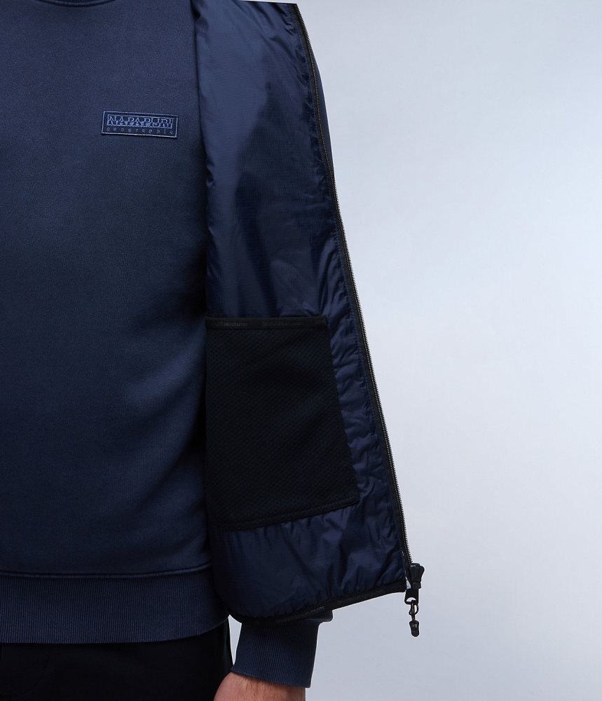 Napapijri Sarine Vest Muške Gilet Tamno Plave | XFBC-94286