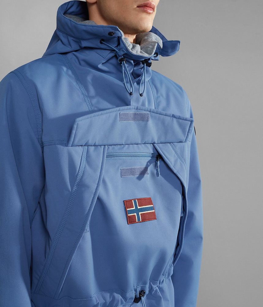 Napapijri Skidoo Anorak Jacket Muške Anoraks Plave | UVFT-14970