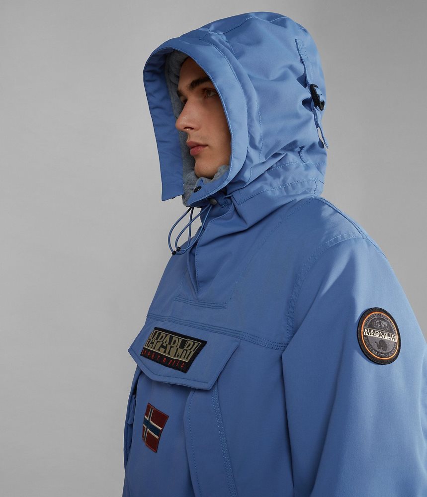 Napapijri Skidoo Anorak Jacket Muške Anoraks Plave | UVFT-14970