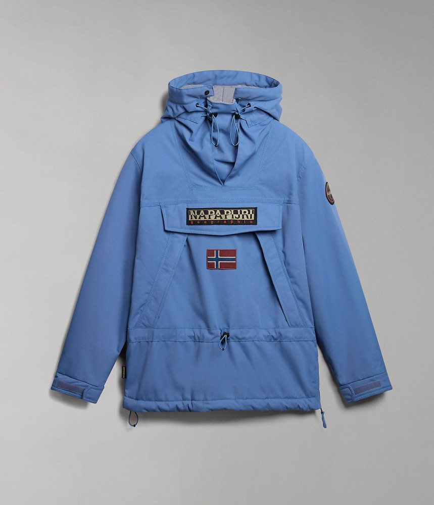 Napapijri Skidoo Anorak Jacket Muške Anoraks Plave | UVFT-14970