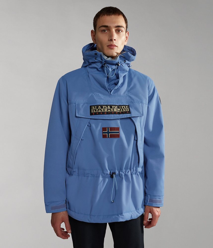 Napapijri Skidoo Anorak Jacket Muške Anoraks Plave | UVFT-14970