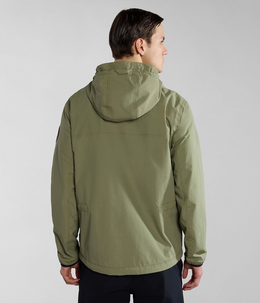 Napapijri Tundra Jacket Muške Short Jackets Zelene | ZLIF-86519
