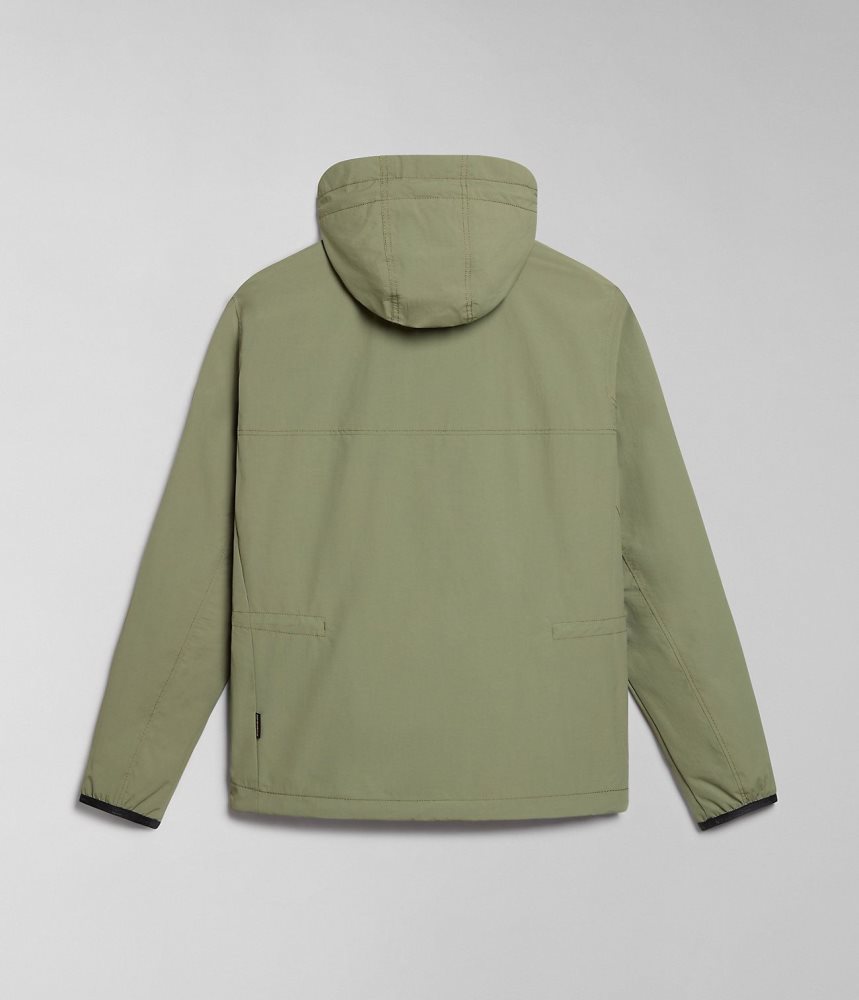 Napapijri Tundra Jacket Muške Short Jackets Zelene | ZLIF-86519