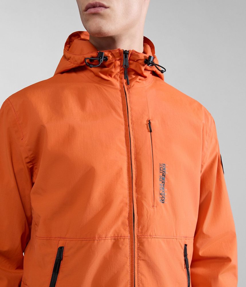 Napapijri Tundra Jacket Muške Vjetrovka Narančaste | KNZQ-78165