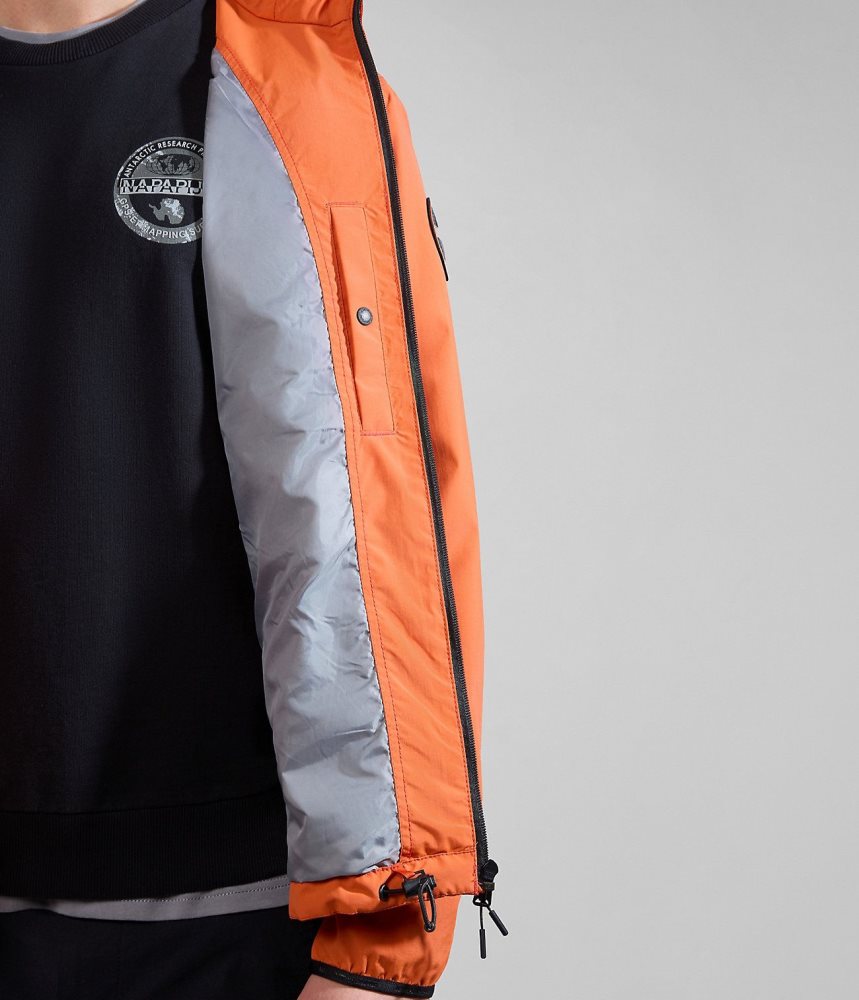 Napapijri Tundra Jacket Muške Vjetrovka Narančaste | KNZQ-78165