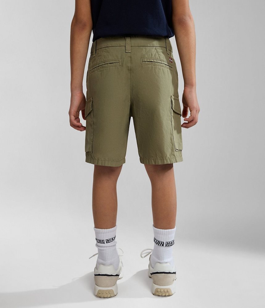Napapijri Whati Bermuda Shorts (4-16 YEARS) Dječje Kratke Hlače Zelene | ANCD-16547