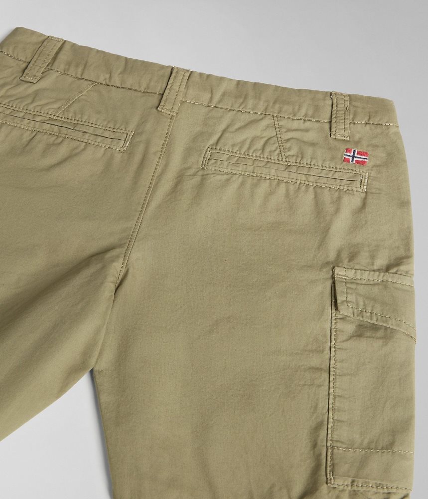 Napapijri Whati Bermuda Shorts (4-16 YEARS) Dječje Kratke Hlače Zelene | ANCD-16547