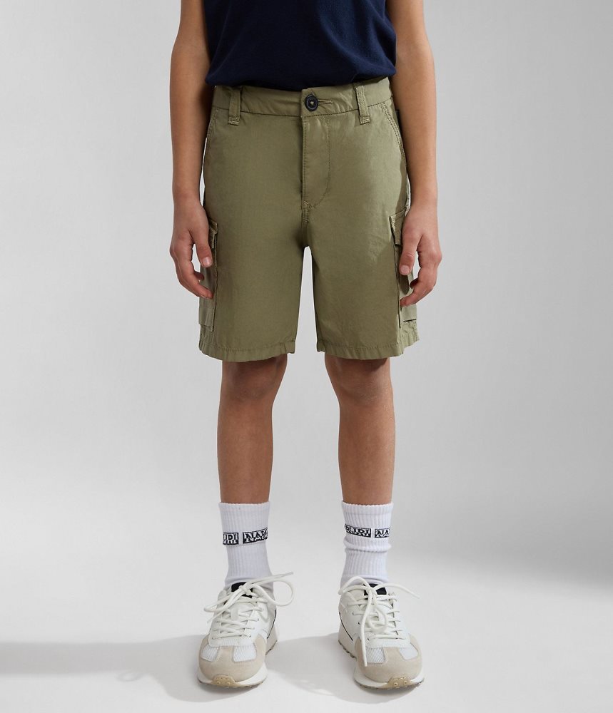 Napapijri Whati Bermuda Shorts (4-16 YEARS) Dječje Kratke Hlače Zelene | ANCD-16547
