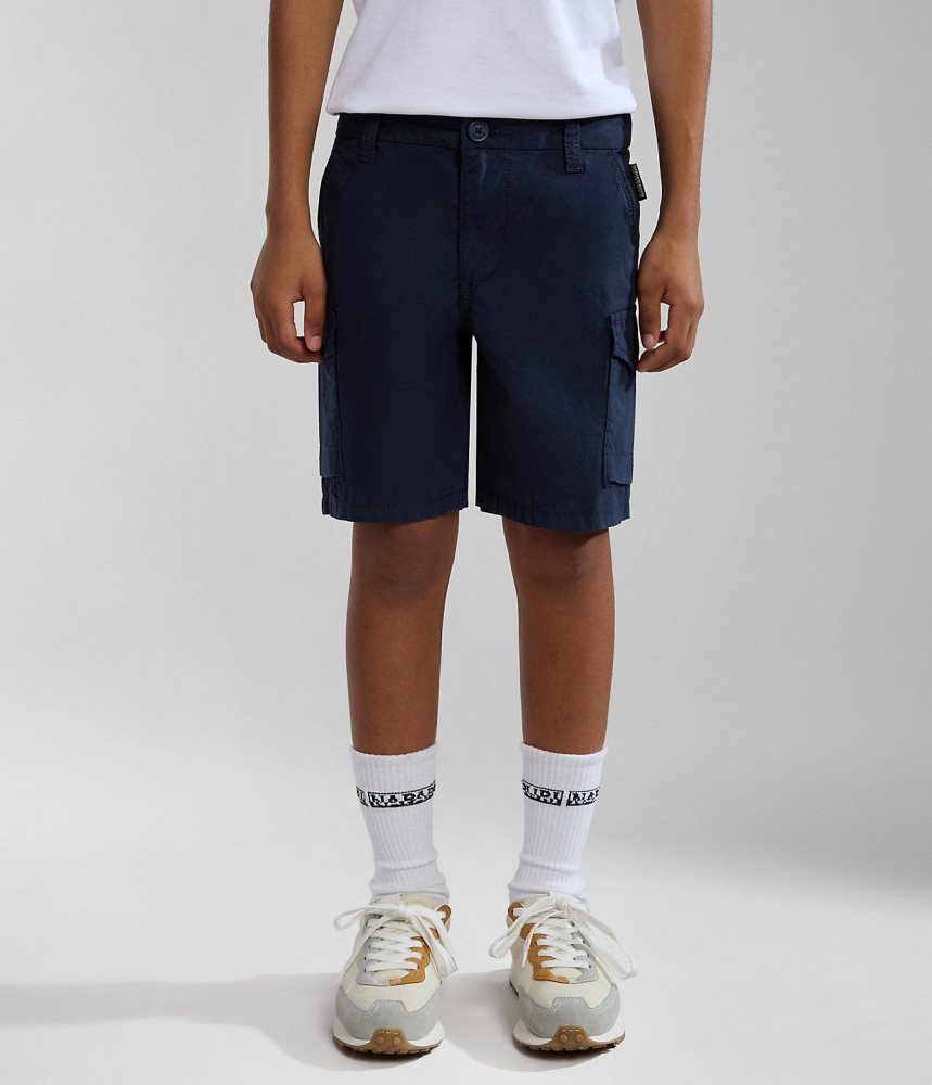 Napapijri Whati Bermuda Shorts (4-16 YEARS) Dječje Kratke Hlače Tamno Plave | YSCL-42379